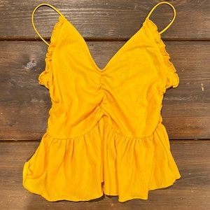 Yellow/Orange Urban Outfitters Tank Top